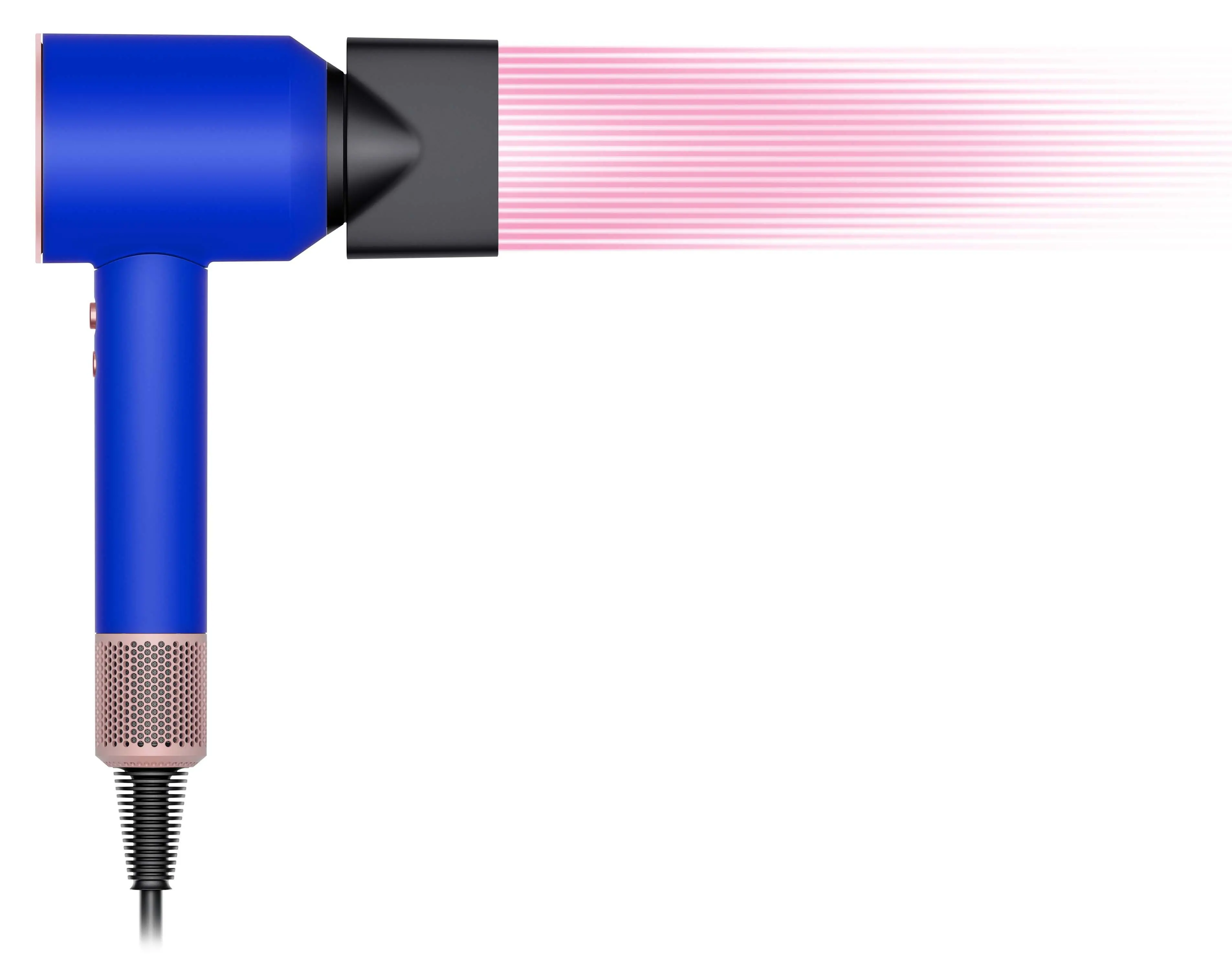 Suszarka do włosów Dyson Supersonic Jonizacja Dyfuzor Zimny nawiew 1600W 3 prędkości 4 temperatury Niebiesko-różowy