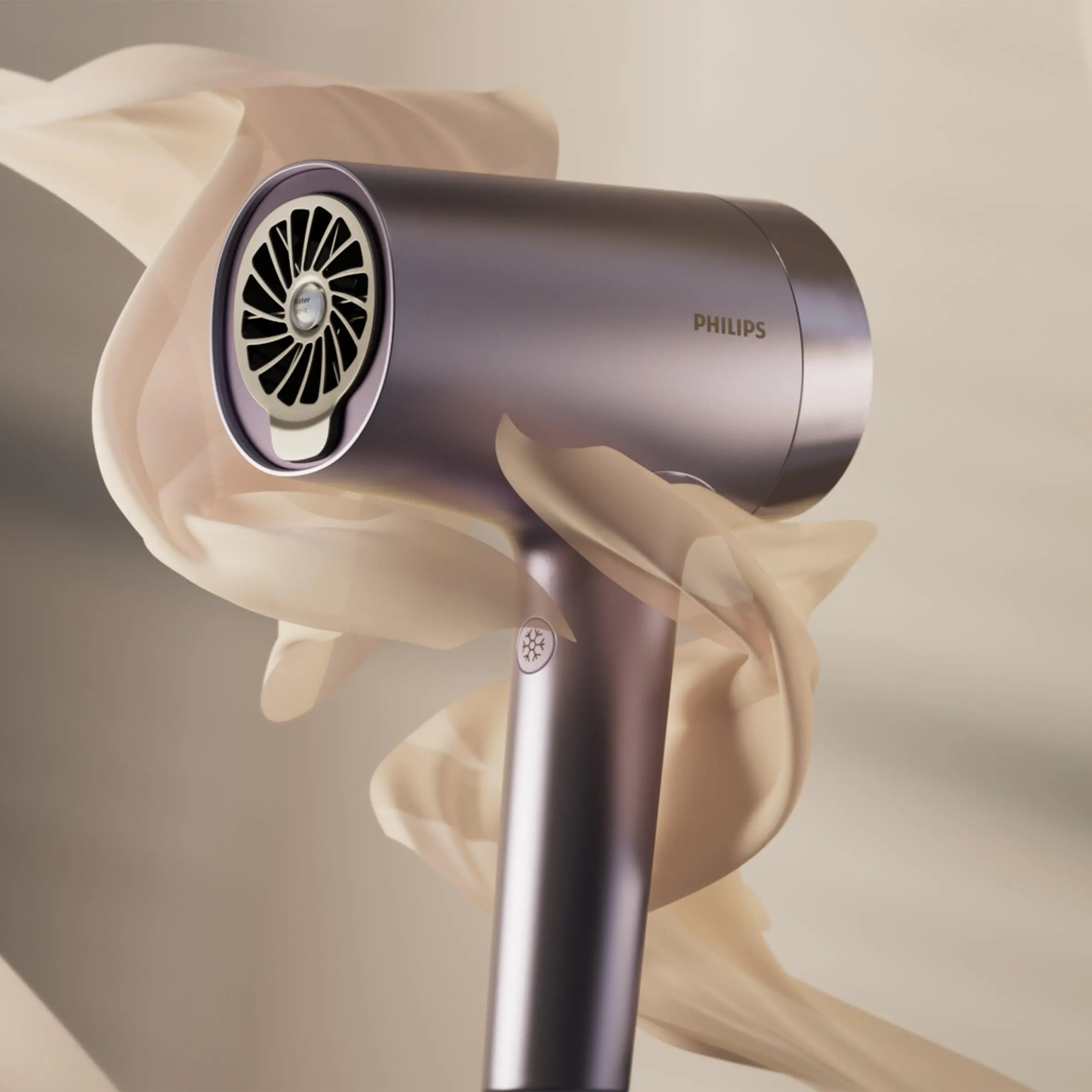Suszarka do włosów Philips Seria 7000 BHD720/10 Jonizacja Dyfuzor Zimny nawiew 1800W 2 prędkości 4 temperatury