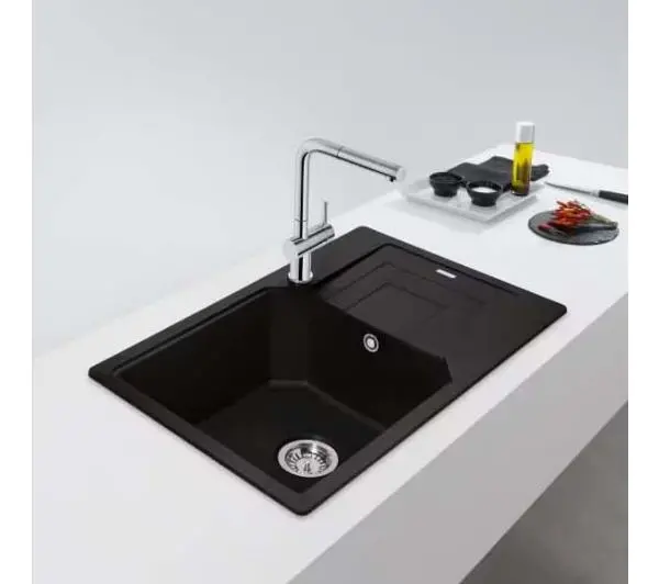 Franke Urban UBG 611-78 XL GSC Granitowy Onyx - TRZECI -55%, ALBO 5-TY ZA 1ZŁ - Kup na Raty - RRSO 0%
