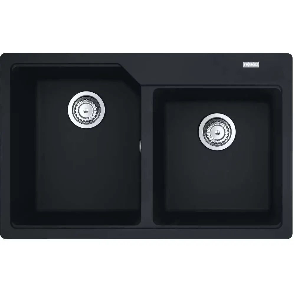 Zlewozmywak Franke Urban UBG 620-36-33 Granitowy Czarny mat