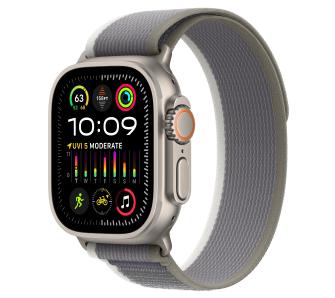 Smartwatch Apple Watch Ultra 2 GPS + Cellular koperta z tytanu 49mm opaska Trail Zielono/szarym M/L