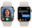 Apple Watch Series 9 GPS  41mm koperta z aluminium Księżycowa poświata pasek sportowy Księżycowa poświata  S/M