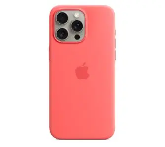 Etui Apple silikonowe z MagSafe do iPhone 15 Pro Max Guawa
