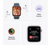 Apple Watch SE 2gen GPS  koperta 44mm z aluminium  Księżycowa poświata pasek sportowy Księżycowa poświata  S/M