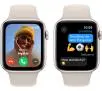 Apple Watch SE 2gen GPS  koperta 44mm z aluminium  Księżycowa poświata pasek sportowy Księżycowa poświata  S/M