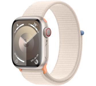 Smartwatch Apple Watch Series 9 GPS + Cellular koperta 41mm z aluminium Księżycowa poświata opaska sportowa Księżycowa poświata
