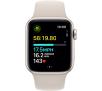 Smartwatch Apple Watch SE 2gen GPS + Cellular koperta 40mm z aluminium Księżycowa poświata pasek sportowy Księżycowa poświata M/L