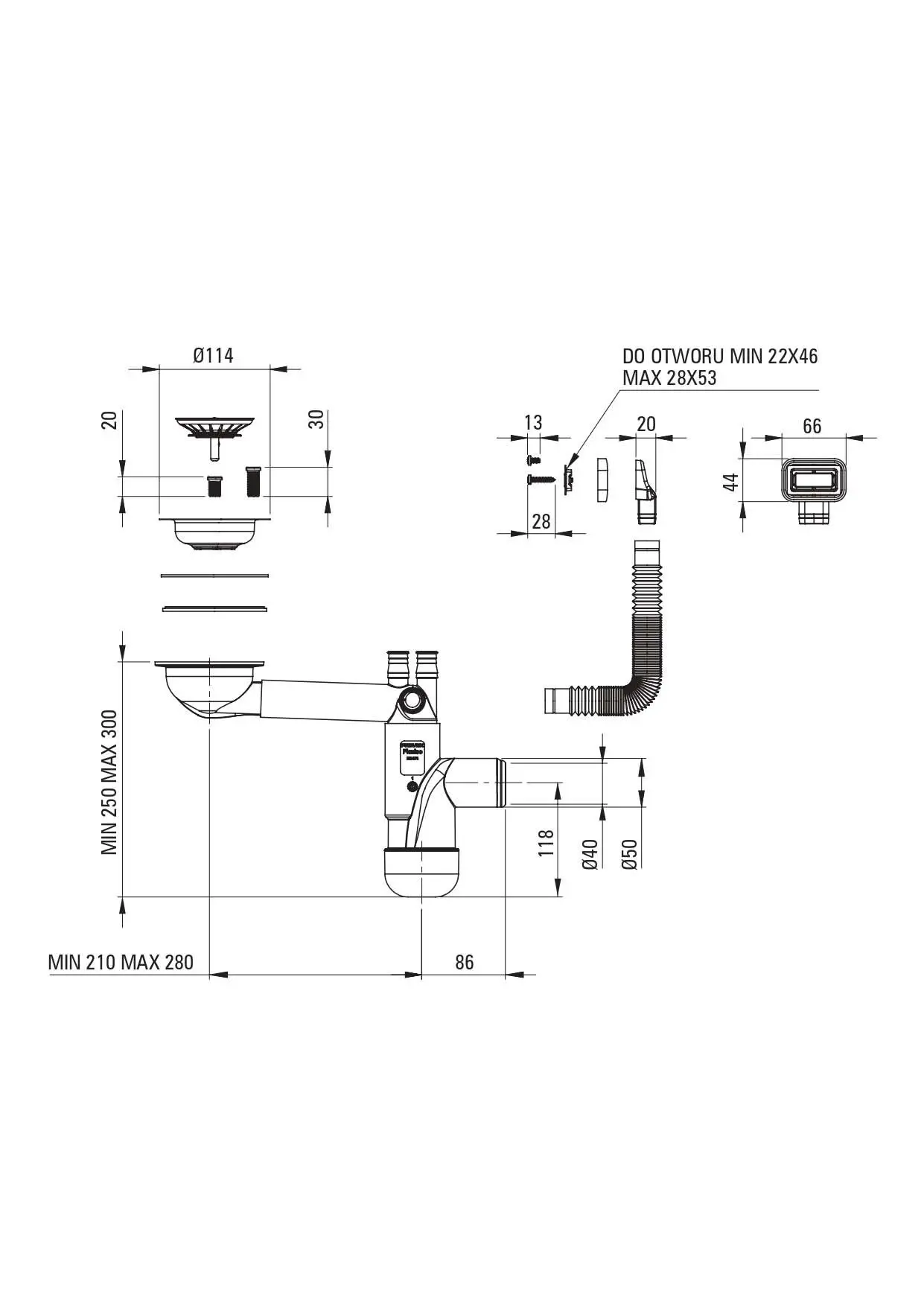 фото Кухонна мийка Deante Egeria (ZPE_010D)
