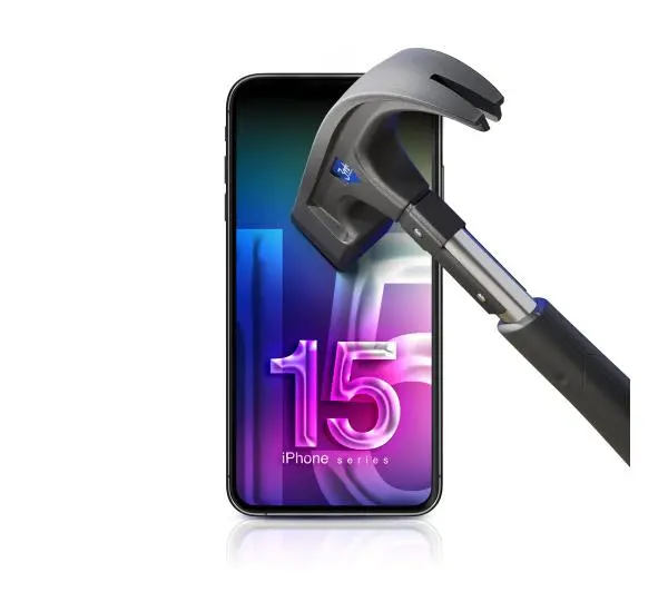 3mk HardGlass Max Lite do iPhone 15 Plus