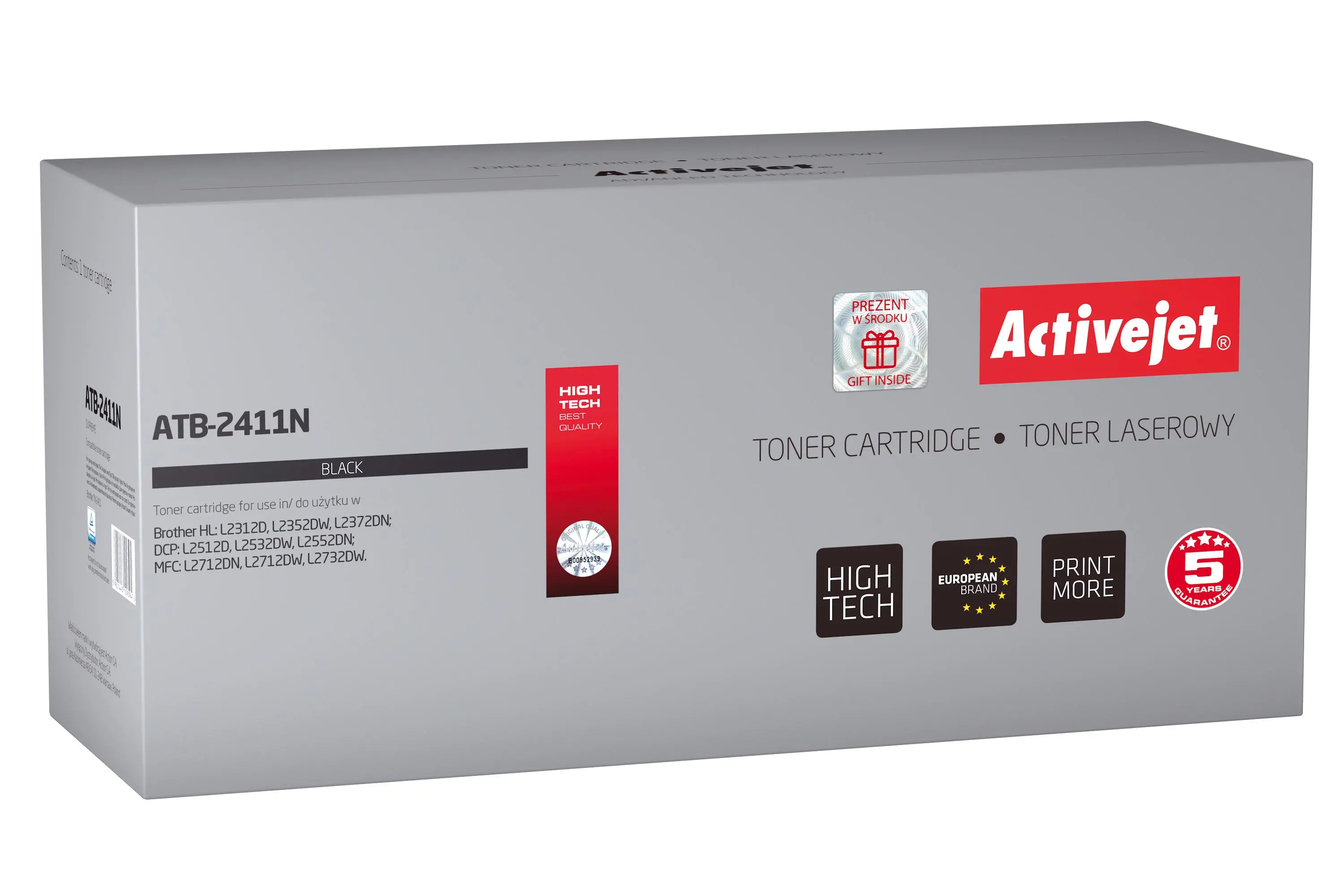 Toner ActiveJet ATB-2411N (zamiennik TN-2411) Czarny