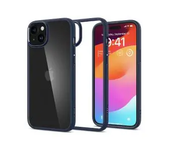 Etui Spigen Crystal Hybrid do iPhone 15 Plus Niebieski