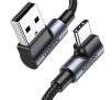 Kabel UGREEN USB-C do USB-A 2,0 US176 3A 3m Czarny