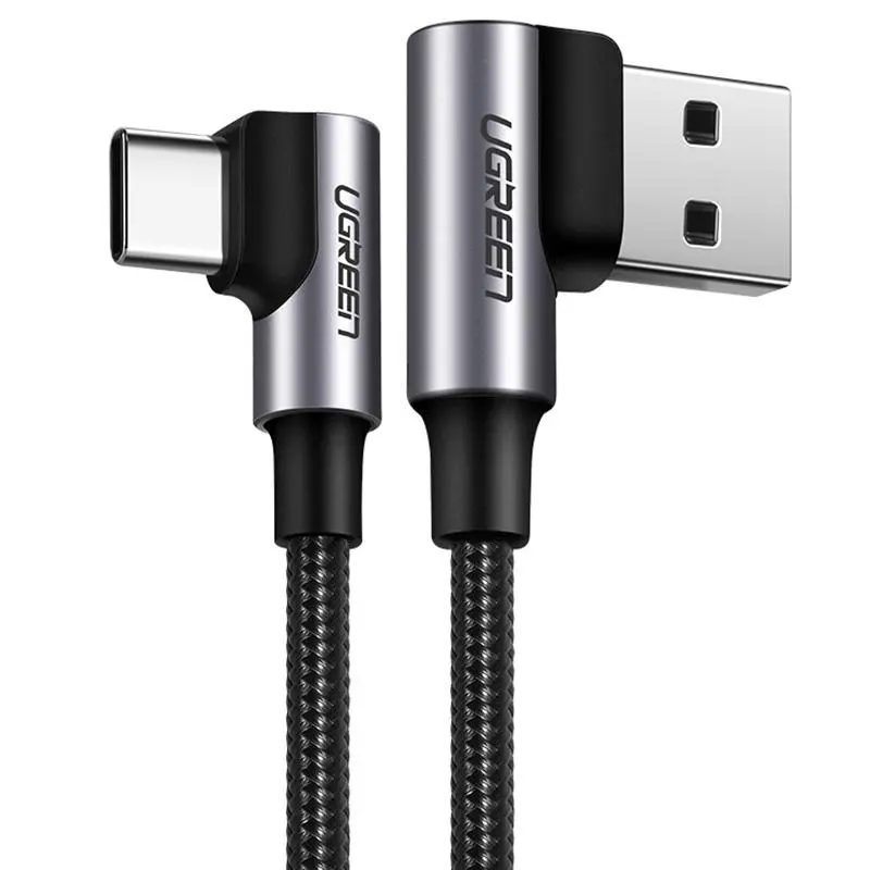 Kabel UGREEN USB-C do USB-A 2,0 US176 3A 3m Czarny