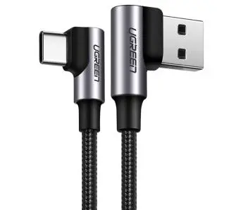 Kabel UGREEN USB-C do USB-A 2,0 US176 3A 3m Czarny