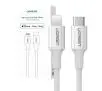 Kabel UGREEN Lightning do USB-C 3A US171 1,5m Biały