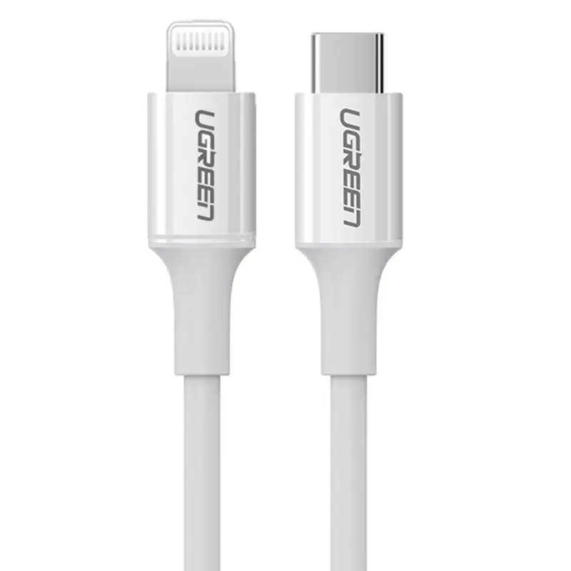 Kabel UGREEN Lightning do USB-C 3A US171 1,5m Biały