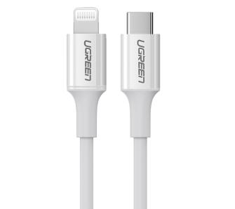 Kabel UGREEN Lightning do USB-C 3A US171 1,5m Biały