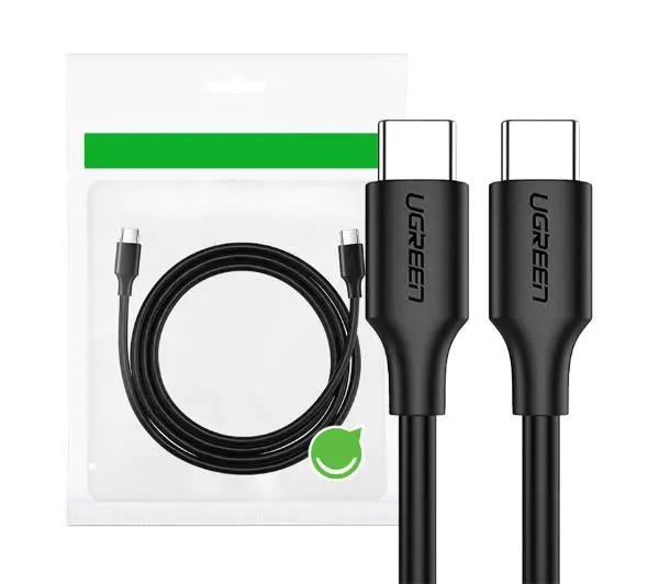 UGREEN USB-C do USB-C PD US286 Power Delivery 60W 1m Czarny