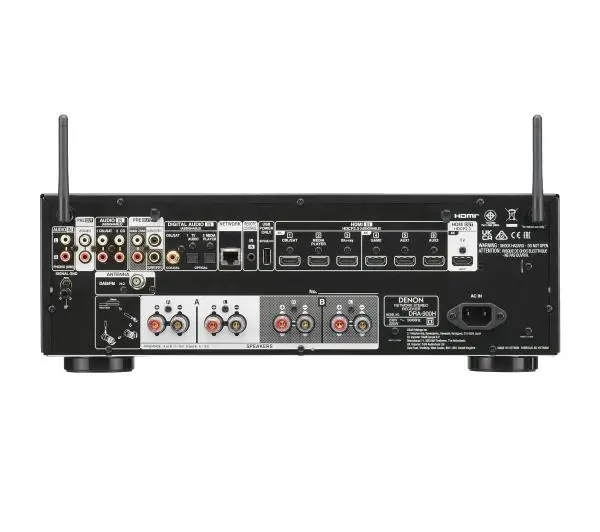 Denon DRA-900H 2.2-kanałowy Wi-Fi Bluetooth AirPlay Czarny - ⚡ EURO HIT CENOWY! ⚡ - Kup na Raty - RRSO 0%