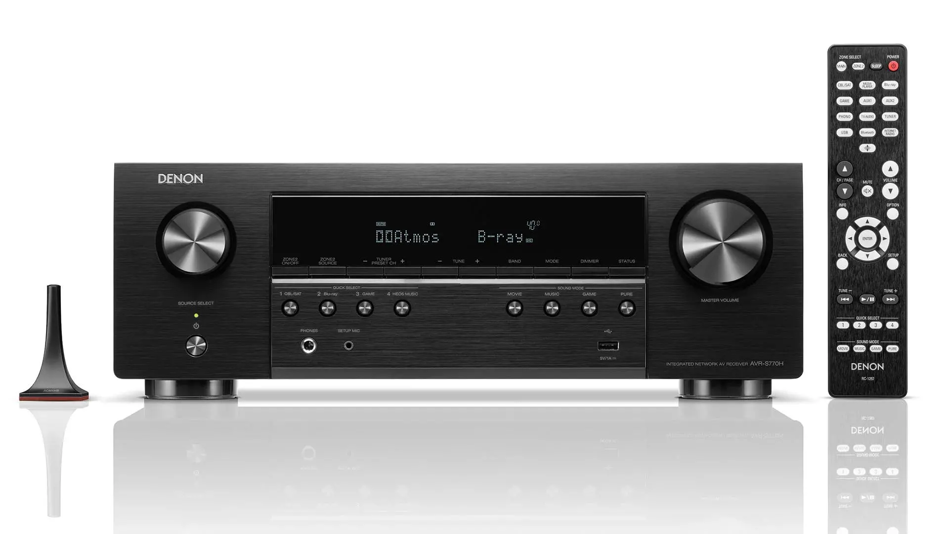Фото AV-ресивер Denon AVR-S770H Black