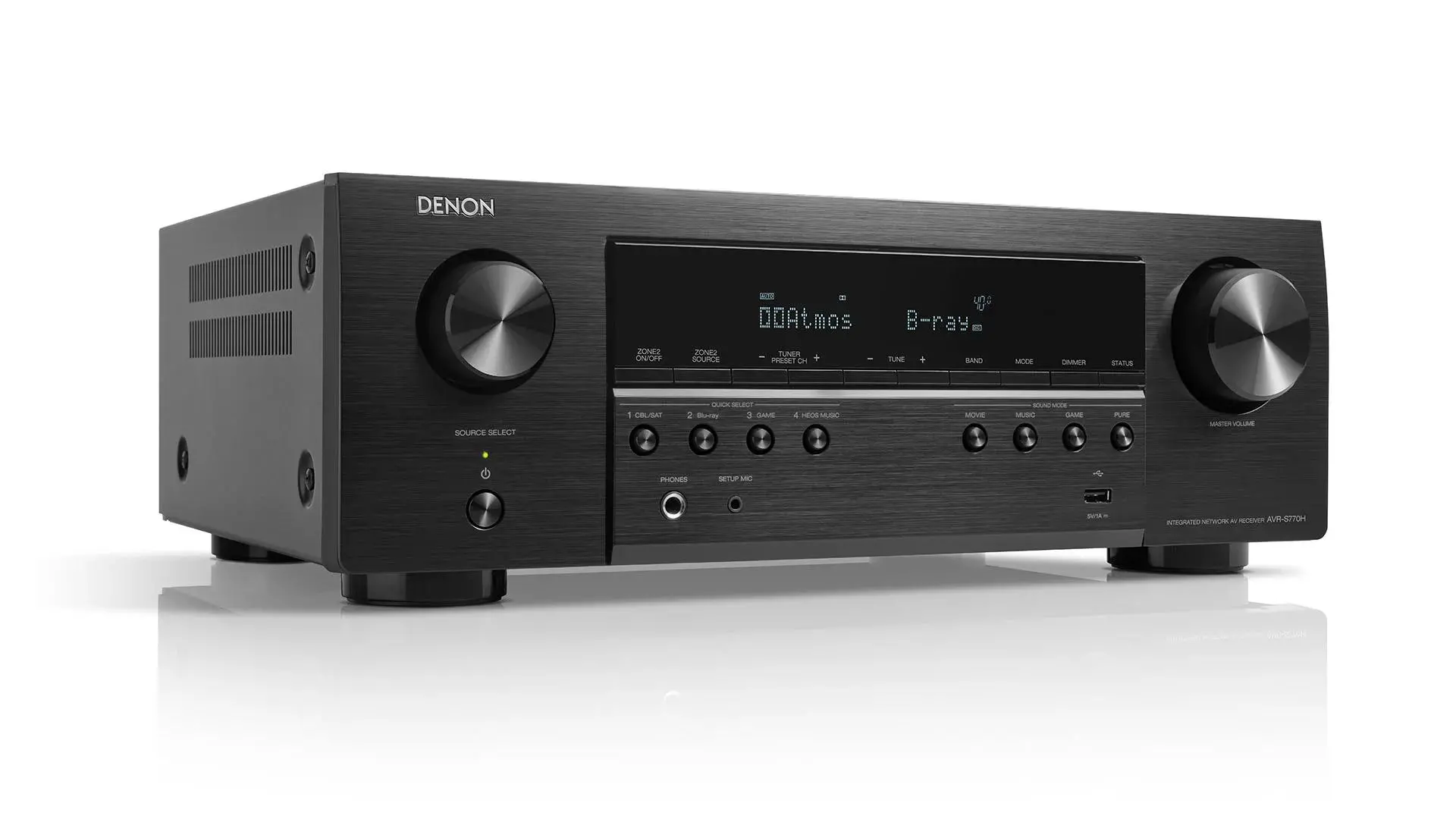Фото AV-ресивер Denon AVR-S770H Black