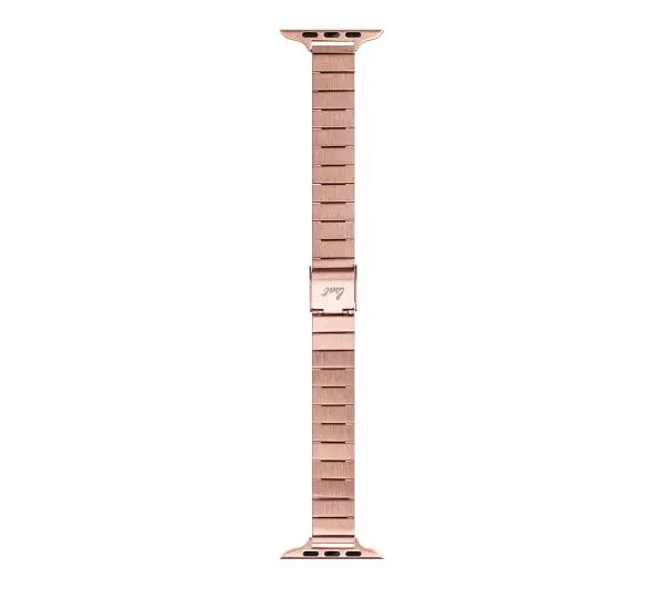 Laut Links Petite do Watch serii 1-9 & SE Ultra 42mm/44mm/45mm/49mm Różowe złoto