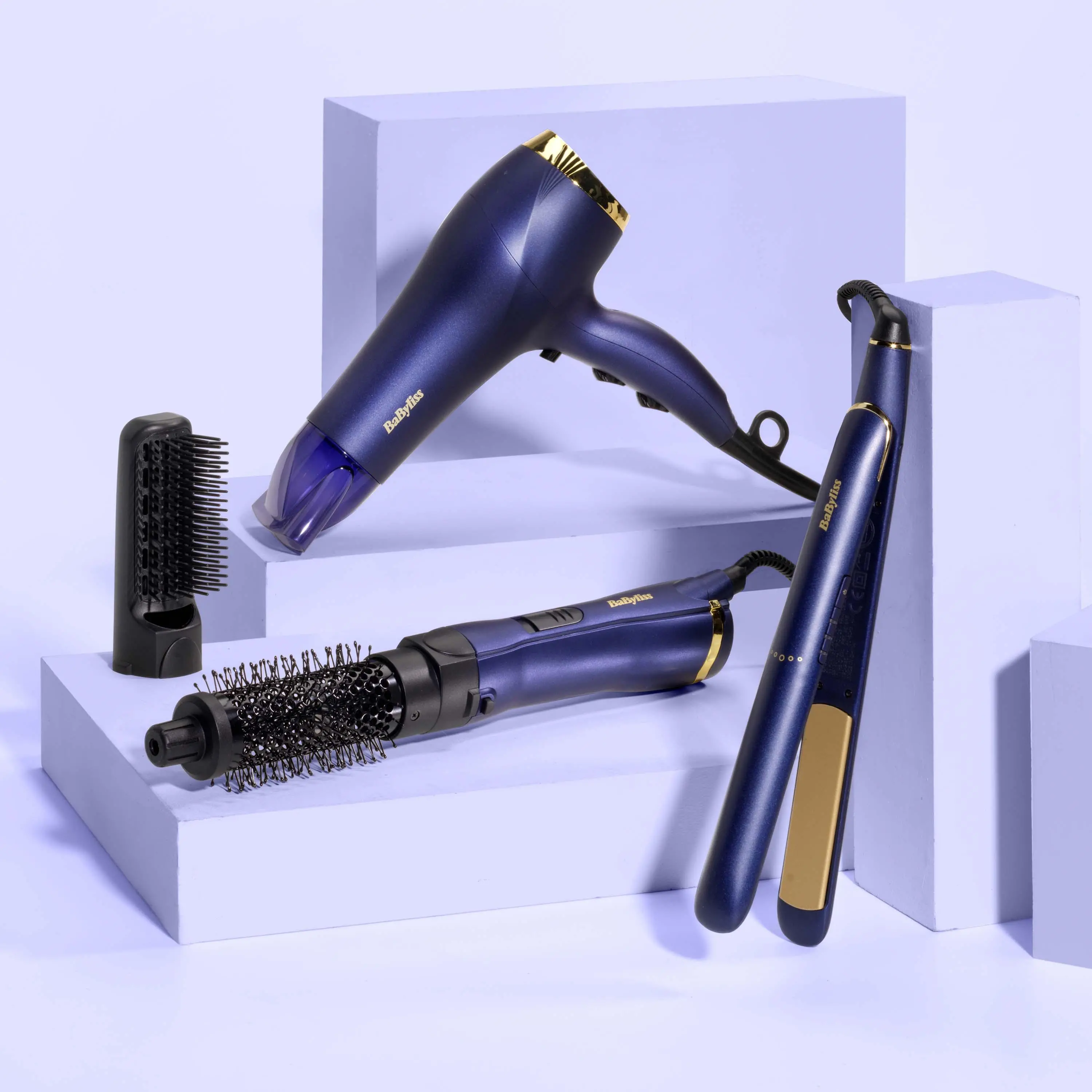 BaByliss Midnight Luxe 800 AS84PE 800W Zimny nawiew Średnica
