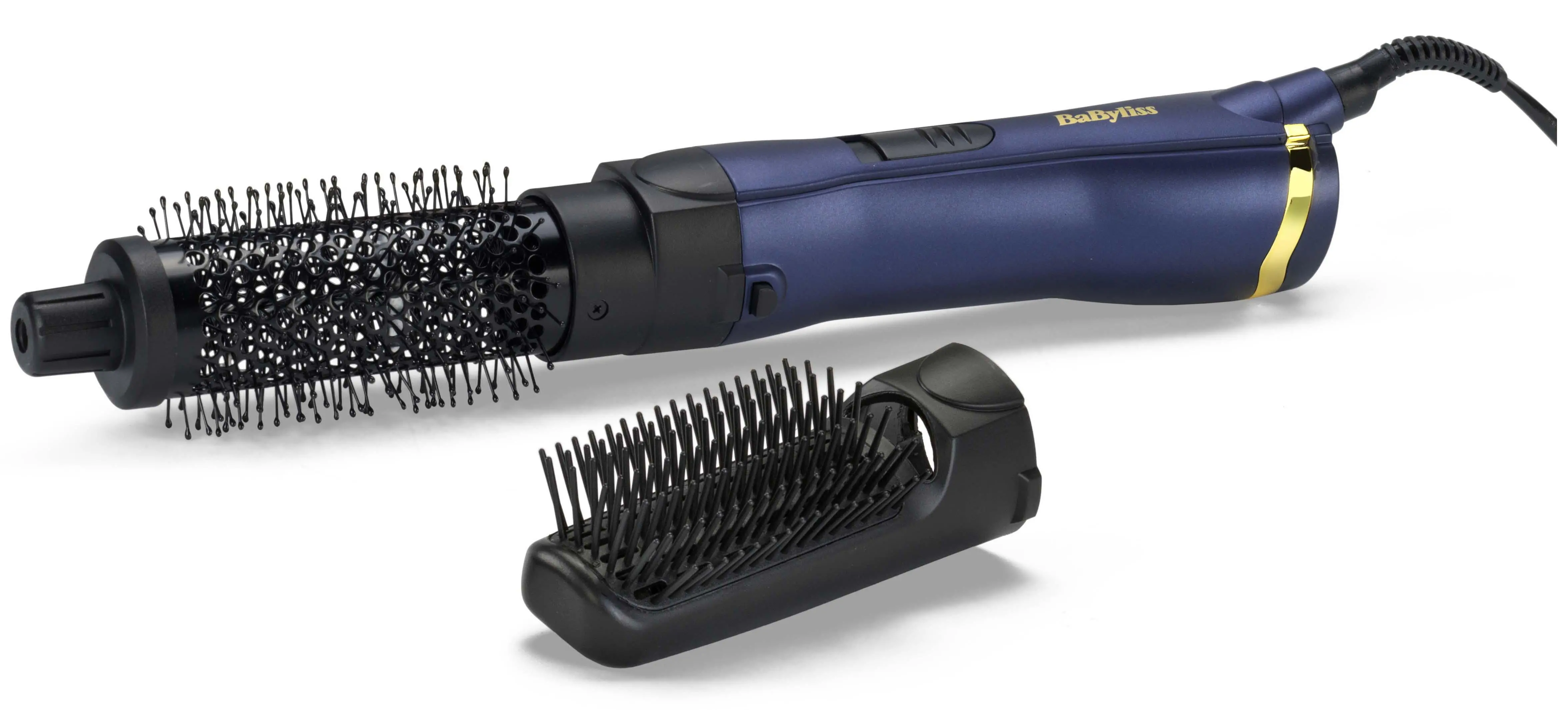 Suszarko-lokówka BaByliss Midnight Luxe 800 AS84PE 800W Zimny nawiew Średnica szczotki 38mm 2 poziomy temperatury