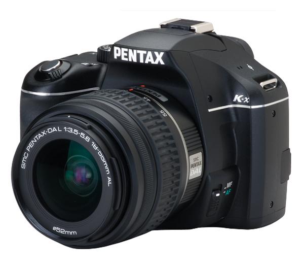 Lustrzanka Pentax K-x + DAL 18-55 mm (czarny)