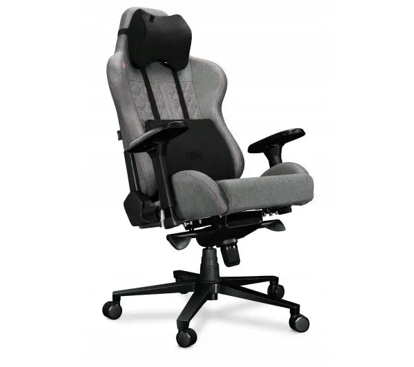 Yumisu 2050 Tkanina Biurowy do 150kg Jasnoszaro-różowy - Kup na Raty - RRSO 0%