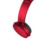 Słuchawki bezprzewodowe Sony MDR-XB650BT (czerwony)