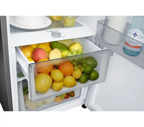 Samsung Bespoke RR39C76C322 Funkcje AI Chłodziarka No Frost 186cm Szuflada z kontrolą wilgotności Zdalne sterowanie Czarne szkło - Kup na Raty - RRSO 0%
