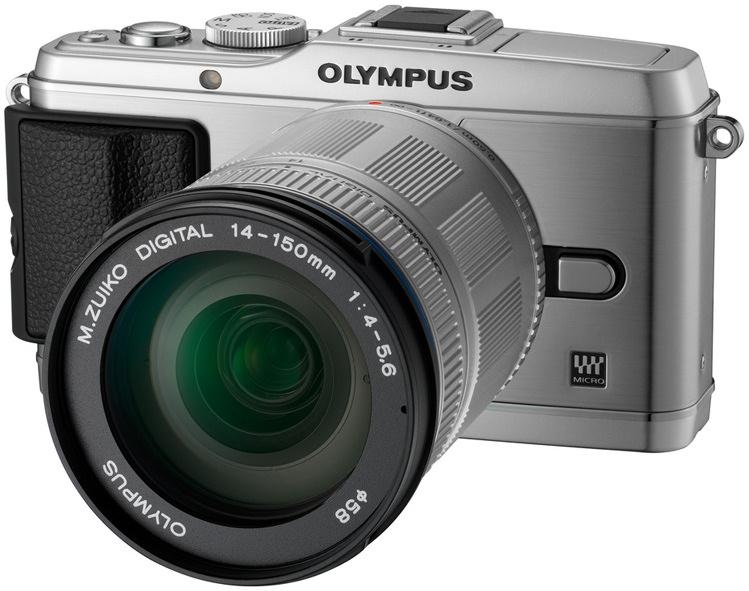 Olympus Pen E-P3 + ED 14-150 mm (srebrny)