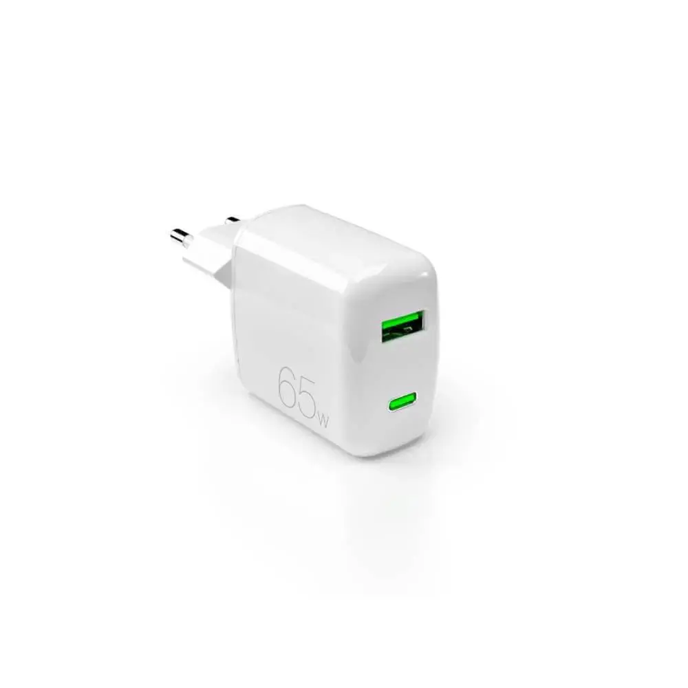 Ładowarka sieciowa Puro MiniPro GaN USB-C USB 65W PD Biały