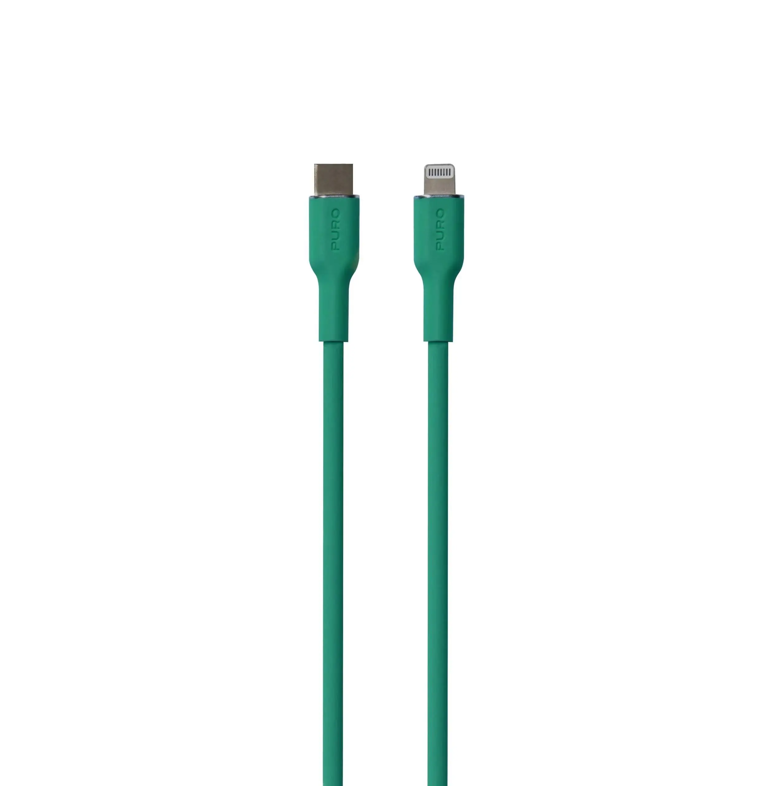 Kabel Puro Soft USB-C do Lightning 1,5m Zielony