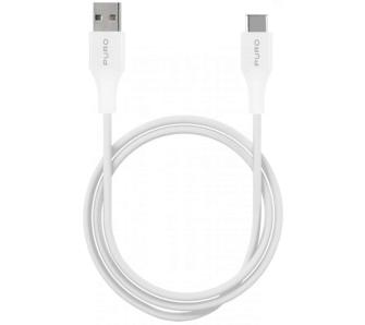 Kabel Puro CUSBC31WHI USB-C do USB-A 1m Biały