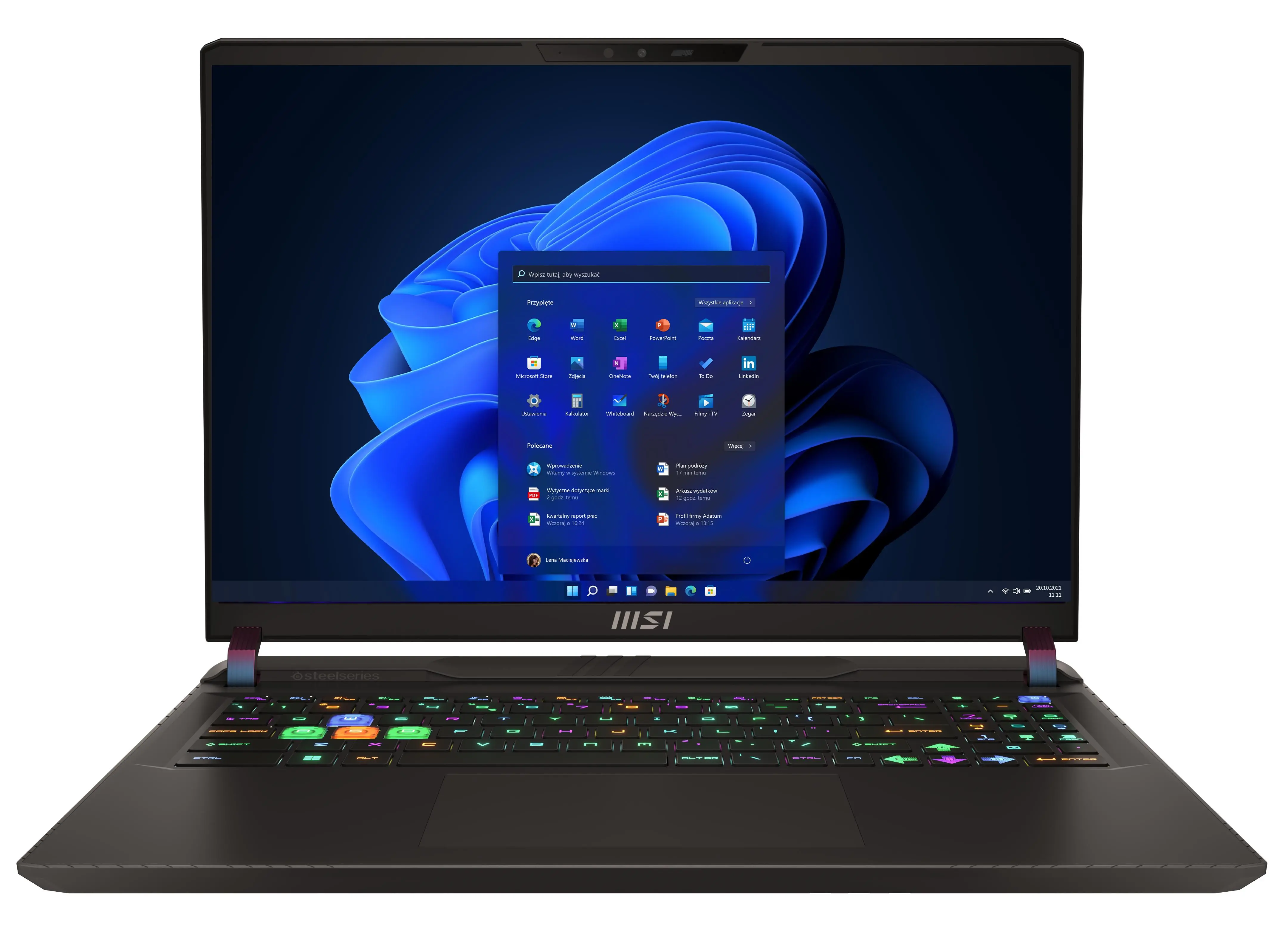 Laptop gamingowy MSI Vector GP68HX 12VH-026PL 16" 144Hz i9-12900HX 16GB RAM 1TB Dysk SSD RTX4080 DLSS3 Win11 Szary