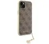 Etui Guess 4G Charms Collection GUHCP15MGF4GBR do iPhone 15 Plus Brązowy