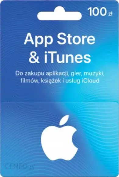 Doładowanie Apple 100zł Obecnie dostępne tylko w sklepach stacjonarnych RTV EURO AGD