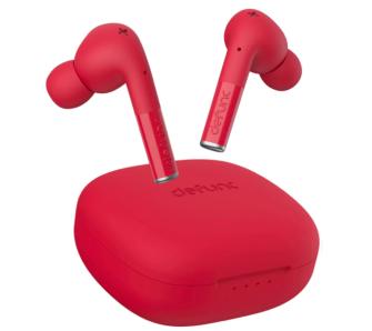 Słuchawki bezprzewodowe DeFunc True Entertainment Dokanałowe Bluetooth 5.2 Czerwony