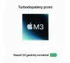Apple MacBook Pro 2023 14,2" M3 8GB RAM 1TB Dysk macOS Srebrny