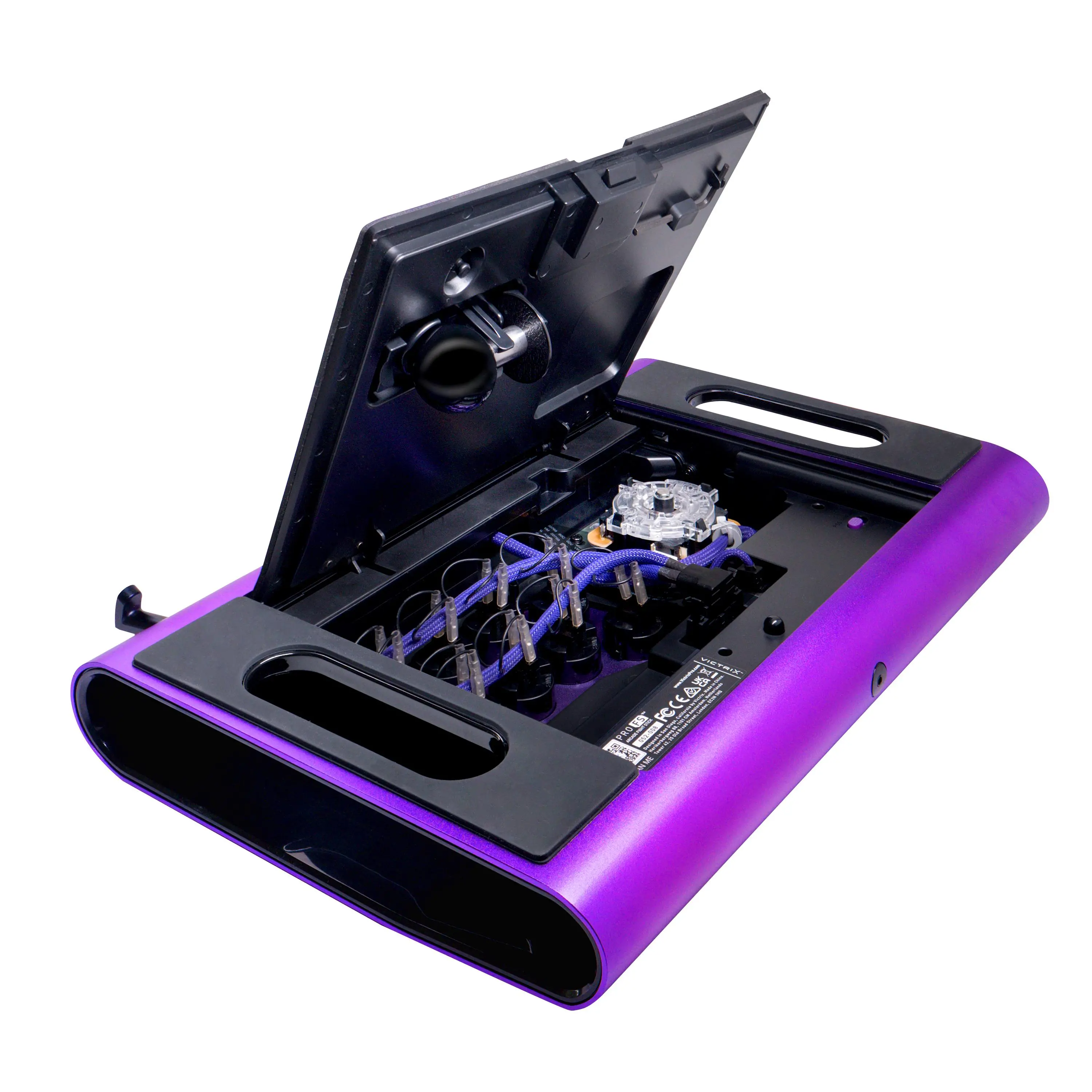 Victrixアケコン Victrix by PDP Pro FS Arcade Victrix PRO FS PC/PS5/PS4 ARCADE FIGHT STICK - fioletowy