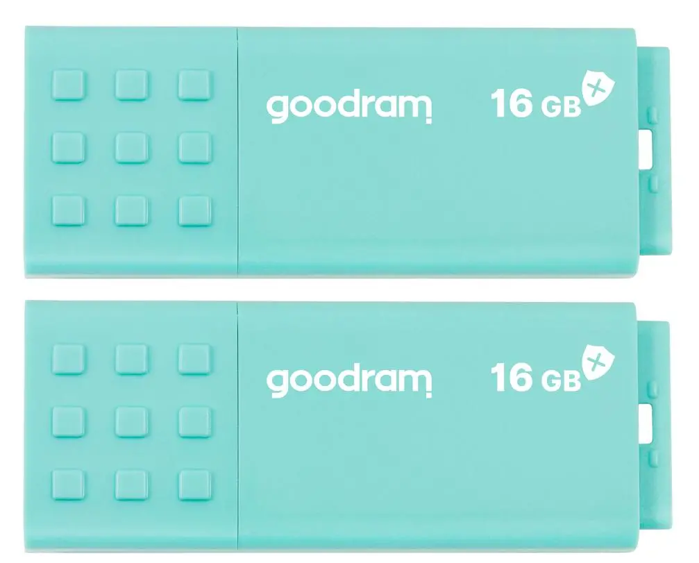 PenDrive GoodRam UME3 CARE Dwupak 2x16GB USB 3.2 Zielony