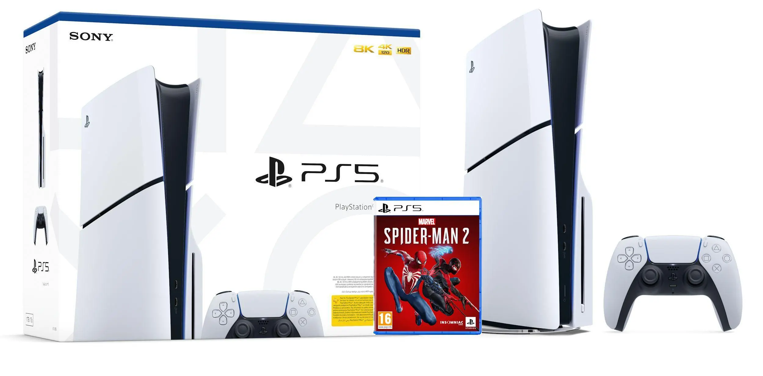 Sony PlayStation 5 Slim D Chassis (PS5) 1TB z napędem +