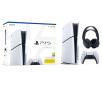 Konsola Sony PlayStation 5 D Chassis (PS5) 1TB z napędem + słuchawki PULSE 3D (czarny)