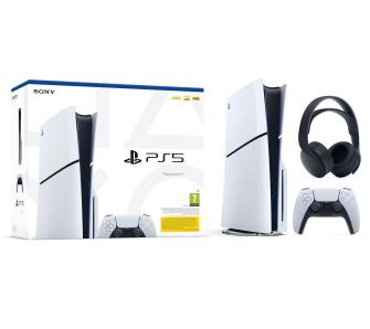 Konsola Sony PlayStation 5 D Chassis (PS5) z napędem 1TB + słuchawki PULSE 3D (czarny)