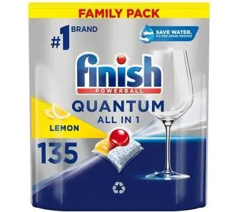 Kapsułki do zmywarki Finish Quantum All in 1 lemon 135szt.