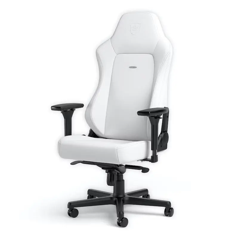 Fotel Noblechairs HERO White Edition Gamingowy do 150kg Skóra ECO High Tech Biały