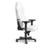 Fotel Noblechairs HERO White Edition Gamingowy do 150kg Skóra ECO High Tech Biały