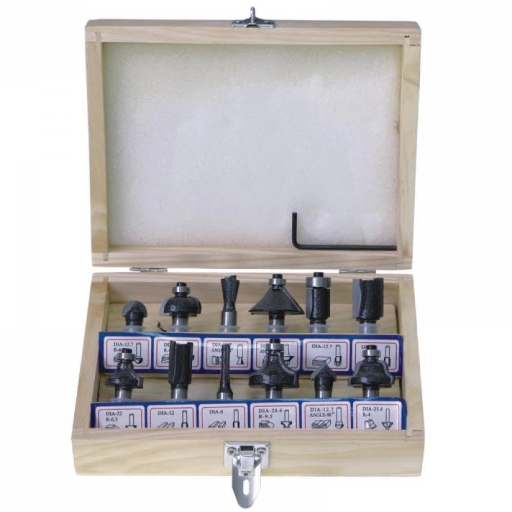 Zestaw frezów Dedra 0780 (12 szt.)